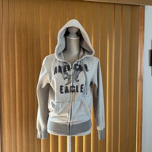 Men’s American Eagle zip up sweatshirt, size S